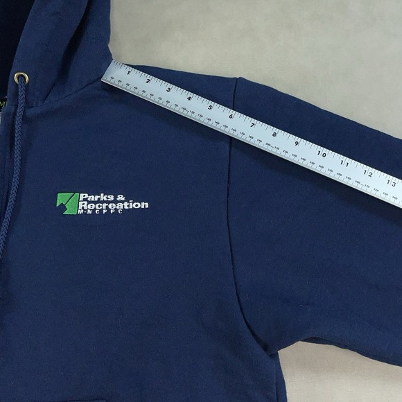 Camber Thermal Lined Full Zip Hoodie Mens Large Parks & Recreation Made In USA - Picture 10 of 12